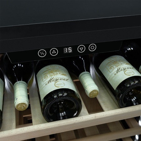 Винный шкаф Meyvel MV66-KSB1 встраиваемый в колонну